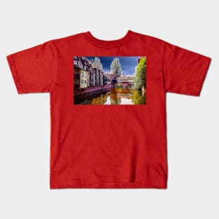 Pegnitz river, Nuremberg, Germany Kids T-Shirt